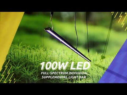 100W F. Spectrum Individual LED Bar + Driver
